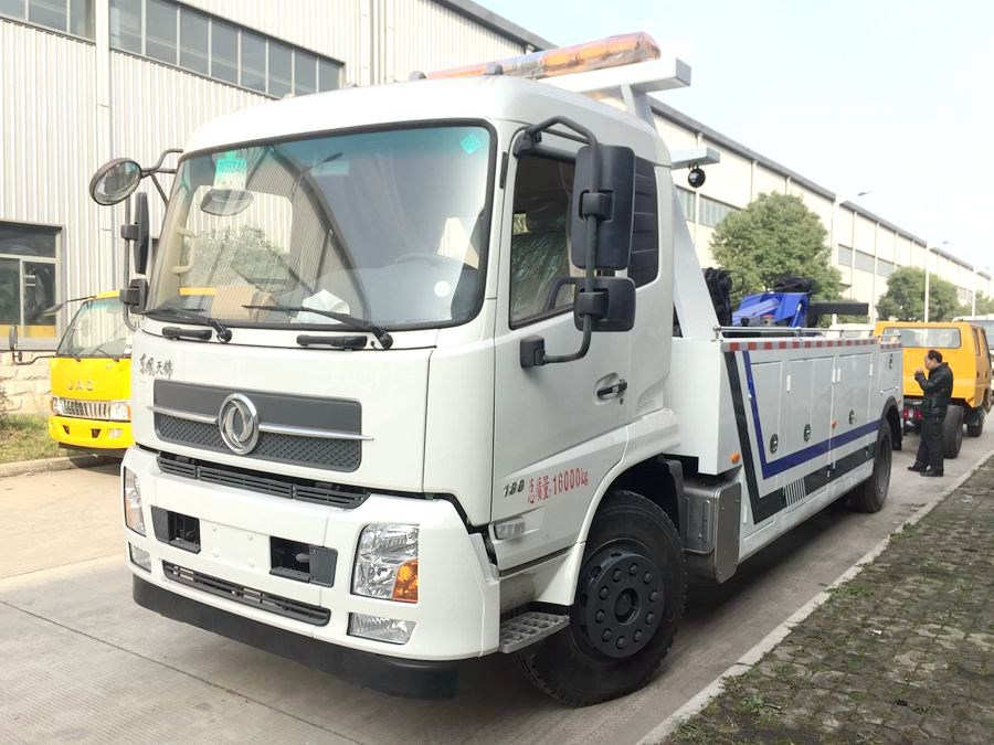 天錦單橋托吊聯(lián)體清障車(chē)