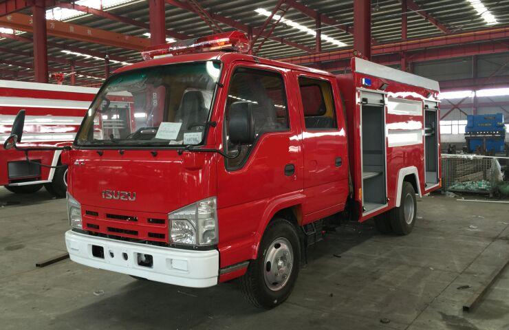 五十鈴藍牌鄉鎮消防車-2噸水罐消防車